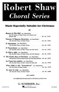 The Twelve Days of Christmas SATB choral sheet music cover